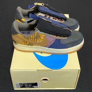 Mens Nike Air Force 1 Low Travis Scott Cactus Jack sz 6.5